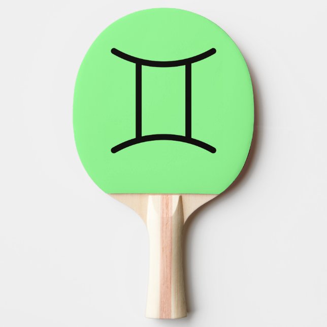 Zwillinge Tischtennis Schläger (Vorderseite)