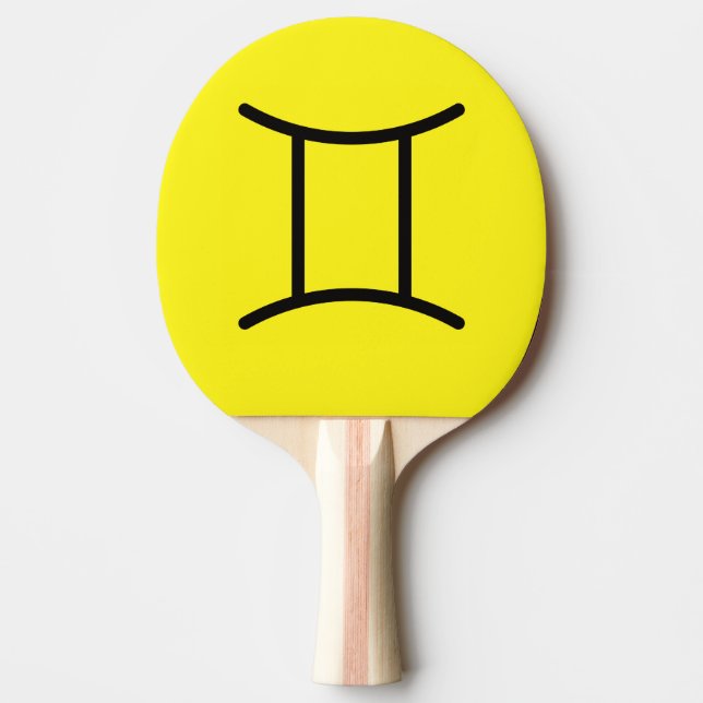 Zwillinge Tischtennis Schläger (Vorderseite)