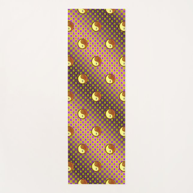 Zwillinge Yogamatte (Vorderseite)