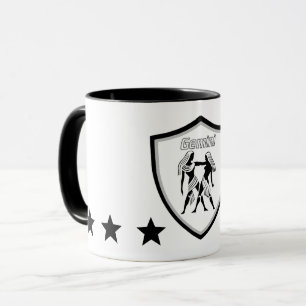 Zwillinge Zeichen Tasse