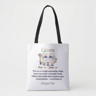 Zwillinge-Zodiac-Kunst-Geburtstagsgeschenk