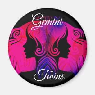 Zwillinge Zwillings-Zodiak-Horoskop-Sternzeichen-M Magnet