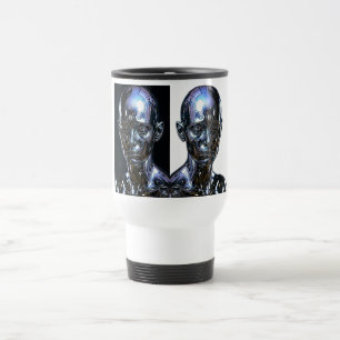 Zwillings-Chrom-Sentinel Reisebecher