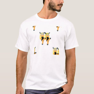 Zwillings-Emoji T-Shirt