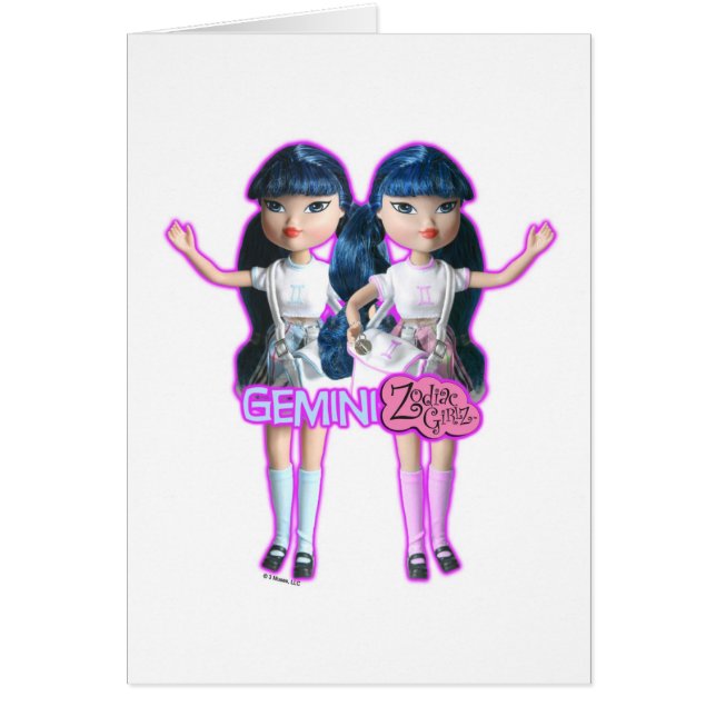 Zwillings-Karte (Vorne)