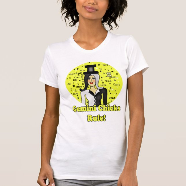 Zwillings-Küken-Regel T-Shirt (Vorderseite)