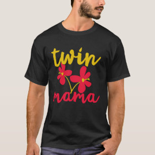 Zwillings-Mutter-Shirt Süße Mutter von Zwillingen T-Shirt