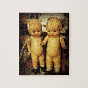 Zwillings-Puppensammlung Puzzle