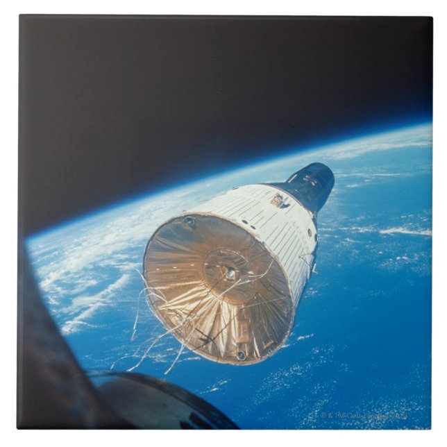 Zwillings-Raum-Kapsel Fliese (Vorderseite)