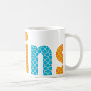 ZWILLINGS-SAMMLUNG - Jungen {Orange + Aqua} Kaffeetasse