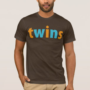 ZWILLINGS-SAMMLUNG - Jungen {Orange + Aqua} T-Shirt