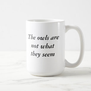 Zwillings-Spitzen-Eulen sind nicht, was sie Tasse