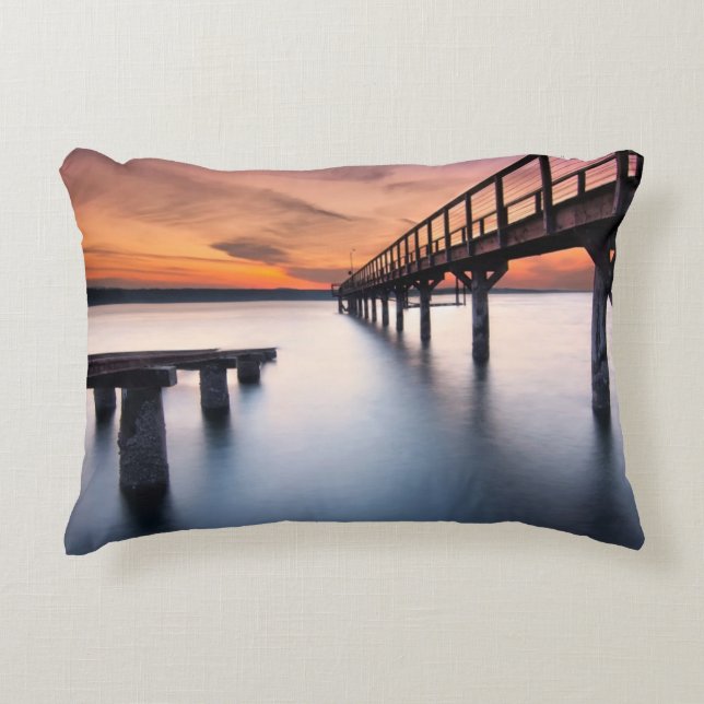 Zwillings-Spucken Zierkissen (Vorderseite)