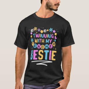 Zwillingsbildung mit meinem besten Lehrer-Zwilling T-Shirt