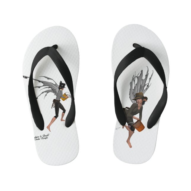 Zwillingsboy Rain-Fee Flip Flops (Fußbett)