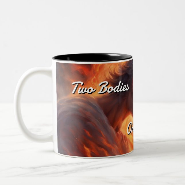 Zwillingsflames 002 zweifarbige tasse (Links)