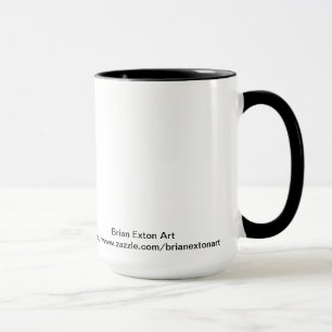 Zwillingsflamme im Himmel Tasse