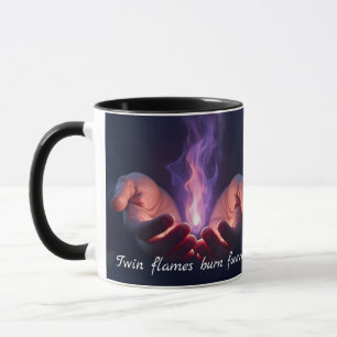 Zwillingsflammen Tasse