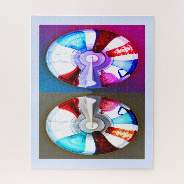 Zwillingsgeist in der Kunst Puzzle (Vertikal)