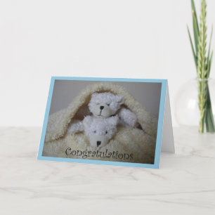 Zwillingsjunge Karte