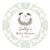 Zwillingsnest-Aufkleber