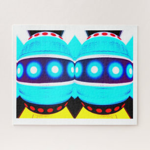 Zwillingsroboter Puzzle