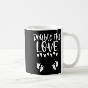 Zwillingsschwangerschaft Valentinstag Schwangere M Kaffeetasse
