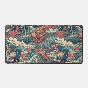 Zwillingsserpents Schreibtischunterlage