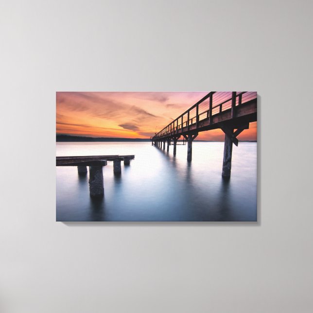 Zwillingsspits Leinwanddruck (Vorderseite)