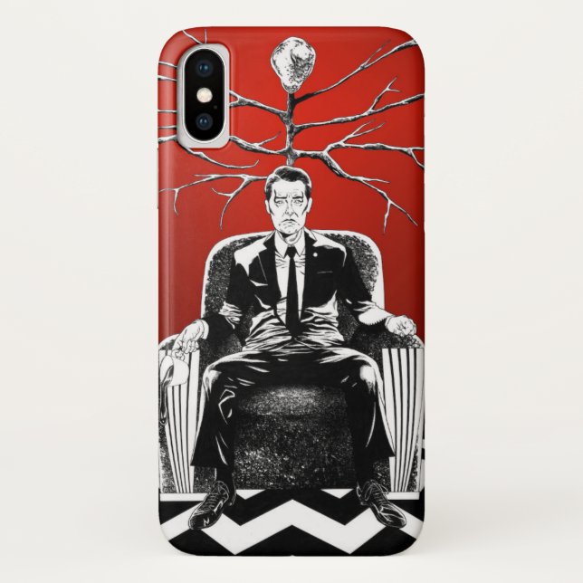 Zwillingsspitzen Agent Cooper Phone Case (Rückseite)