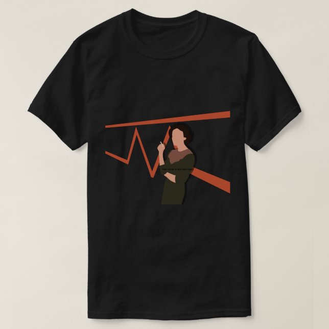Zwillingsspitzen - Audrey Horne T-Shirt (Design vorne)