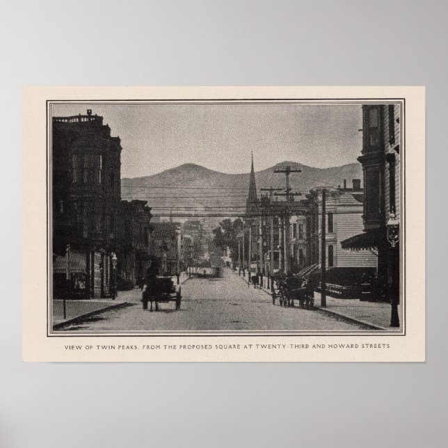 Zwillingsspitzen vom vorgeschlagenen Platz, 23. &  Poster (Vorne)