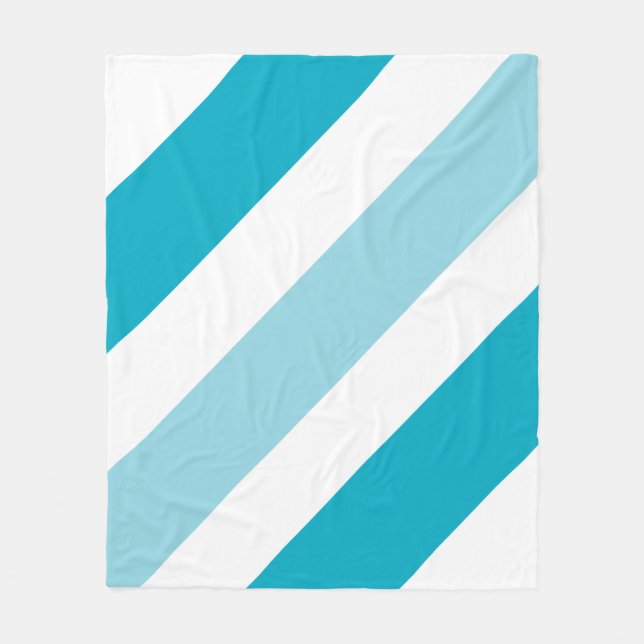 Zwillingsstreifen Fleecedecke (Vorderseite)