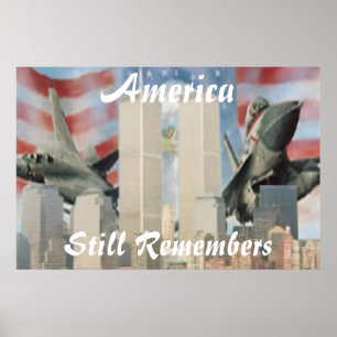 Zwillingstürme 9/11 Remembrance Poster