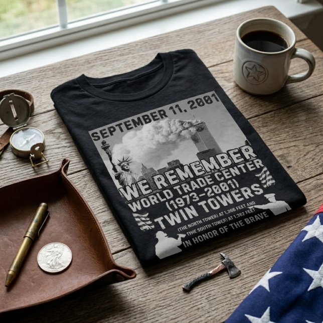 Zwillingstürme 9/11 T-Shirt (Von Creator hochgeladen)