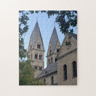 Zwillingstürme der Serenity-Puzzle, 28 cm x 36 cm Puzzle
