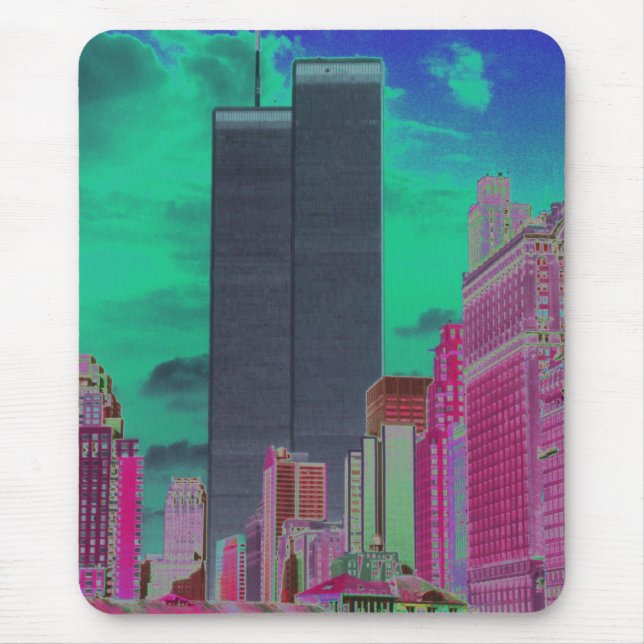 Zwillingstürme Mousepad (Vorne)