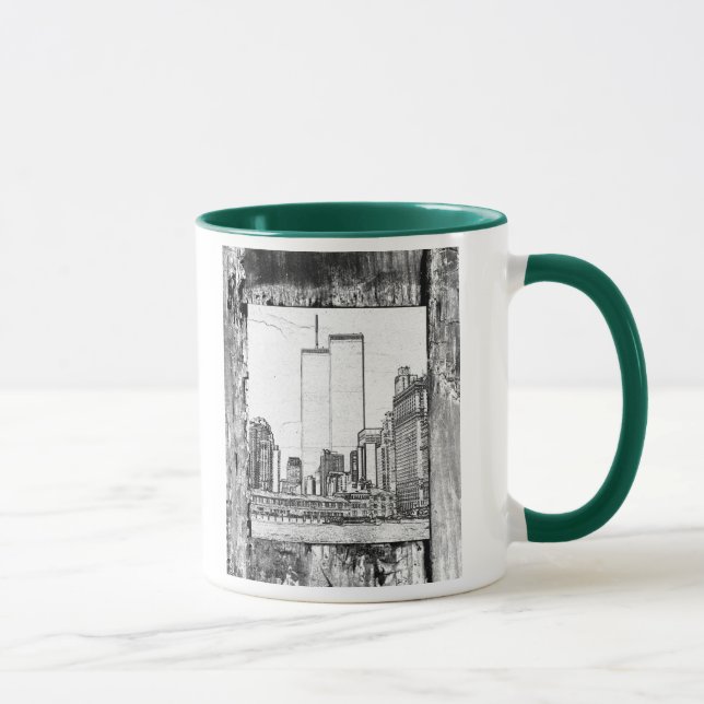 Zwillingstürme Tasse (Rechts)