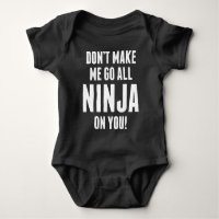 Zwing mich nicht, ganz Ninja auf dich zu gehen!