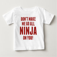 Zwing mich nicht, ganz Ninja auf dich zu gehen!