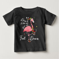 Zwing mich nicht, meine Füße in rosa Flamingo-Gesc