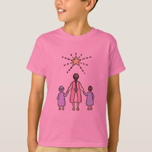Zwinkere Zwinkere Kleiner Stern Vintage Kinderreim T-Shirt