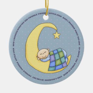 Zwinkern Zwinkern Baby Junge Schmuckanhänger Keramik Ornament