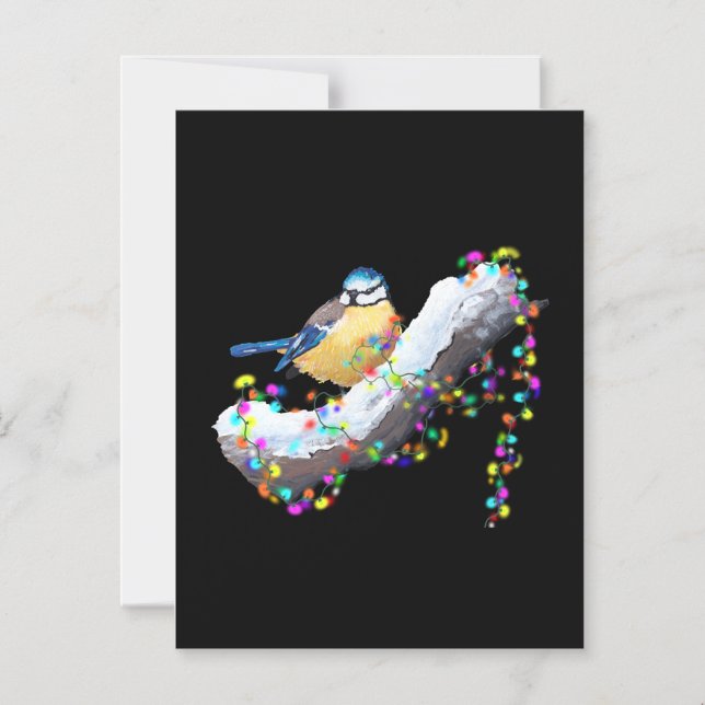 Zwinkern Zwinkern Kleiner Vogel Magneteinladung (Vorderseite)