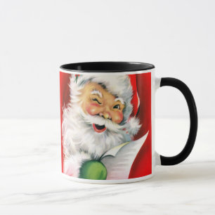 Zwinkerndem Weihnachtsmann Tasse