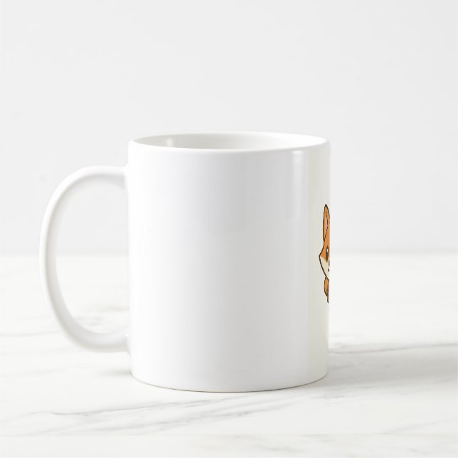 Zwinkerndes Fuchs Tasse (Links)