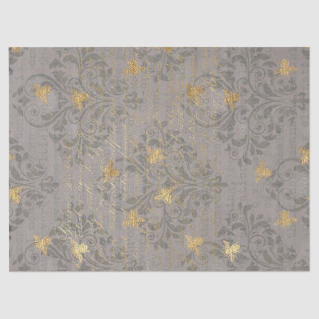 Zwirnpapier für Goldbeere und Scroll Seidenpapier (Vorderseite)