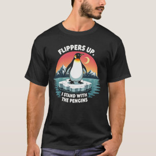 Zwirnsteine, die ich mit den Pinguinen halte T-Shirt