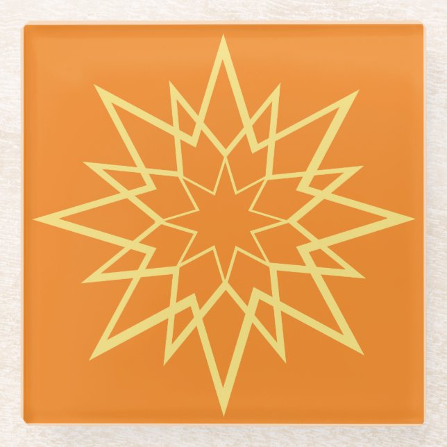 Zwirnsteine Glasuntersetzer (Vorderseite)