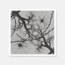 Zwirnweine und Spieglein Halloween Serviette